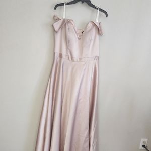 Rose Gold Prom Dress